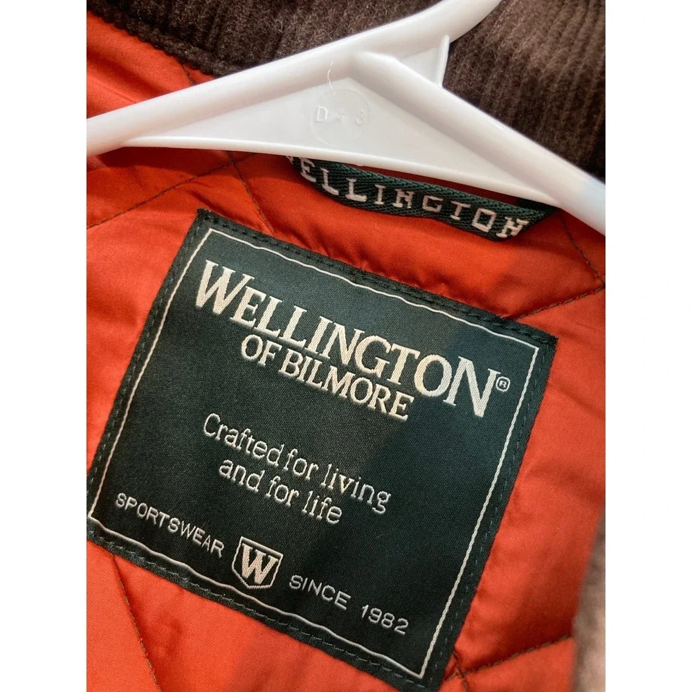 Wellington of Bilmore Men's Quilted Vest Size 52 XL Olive Green Old Money Gentry